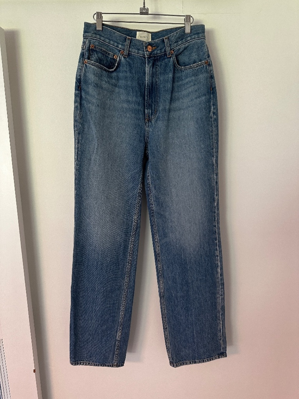 DÔEN Laurent Jean Organic Cotton High Rise Jeans 28